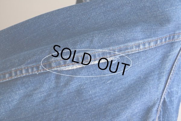 画像18: 1960s〜 LEVI'S 70505E 裏ブランケット付きデニムジャケット  実寸42