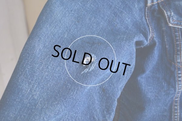 画像15: 1960s〜 LEVI'S 70505E 裏ブランケット付きデニムジャケット  実寸42