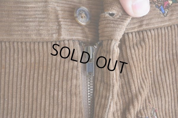 画像8: Brooks Brothers カモ刺繍 太畝コーデュロイパンツ  表記W34 L30