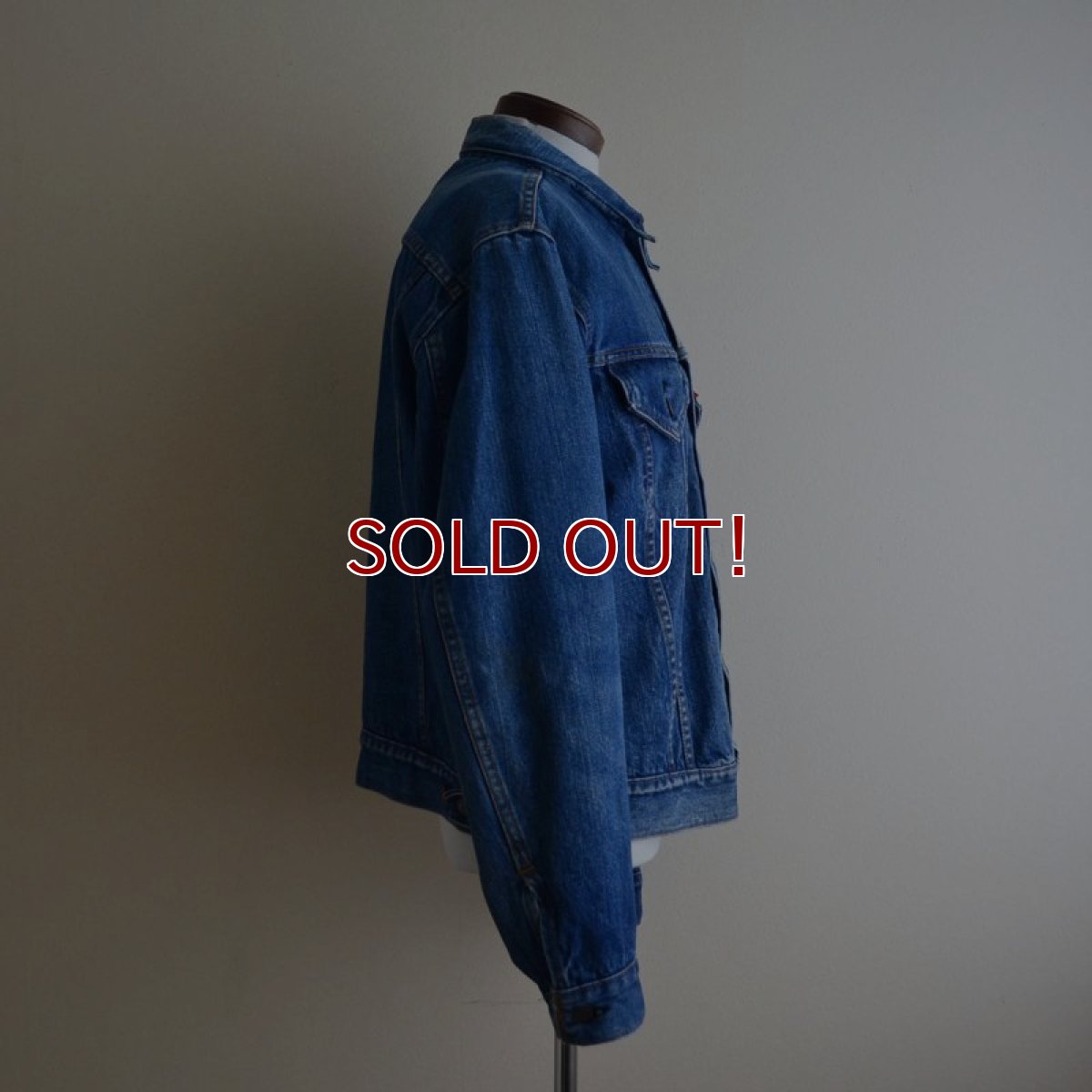 画像2: 1970s Levi's 70505-0317 裏ブランケット付きデニムジャケット　 実寸42-44  (2)