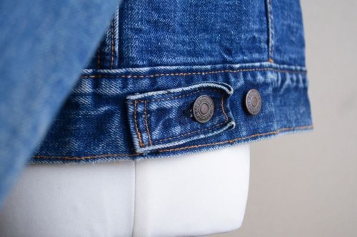 詳細画像3: 1960s〜 LEVI'S 70505E 裏ブランケット付きデニムジャケット　 実寸42 