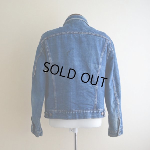 画像3: 1960s〜 LEVI'S 70505E 裏ブランケット付きデニムジャケット  実寸42