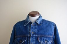 画像8: 1960s〜 LEVI'S 70505E 裏ブランケット付きデニムジャケット　 実寸42  (8)