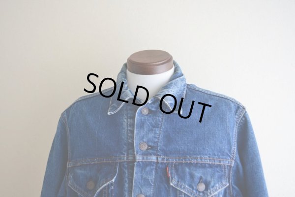 画像8: 1960s〜 LEVI'S 70505E 裏ブランケット付きデニムジャケット  実寸42