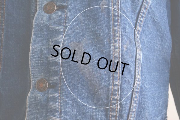画像20: 1960s〜 LEVI'S 70505E 裏ブランケット付きデニムジャケット  実寸42