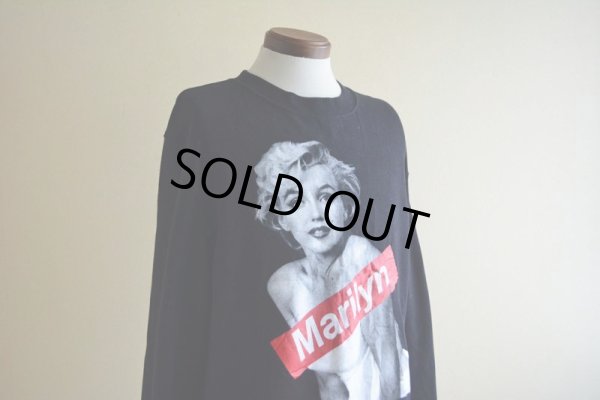 画像7: MarilynMonroe フォトスウェット  表記XL
