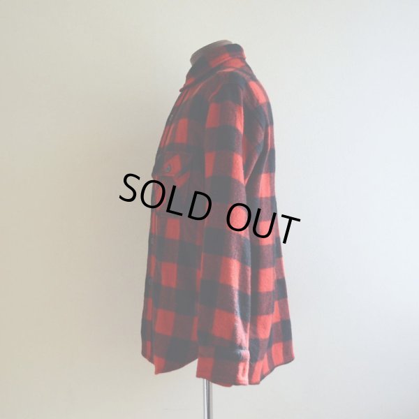 画像4: 1950s〜 MONTEREY SPORTWEAR マチ付きウールシャツ  表記16