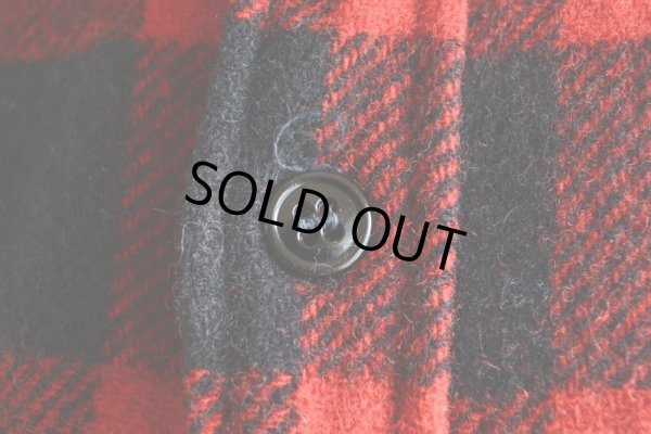 画像8: 1950s〜 MONTEREY SPORTWEAR マチ付きウールシャツ  表記16