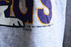 画像10: 1980s JOE COOL MINNESOTA VIKINGS NFL プリントスウェット　 実寸L-XL  (10)