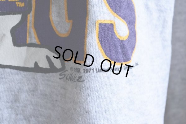 画像10: 1980s JOE COOL MINNESOTA VIKINGS NFL プリントスウェット　 実寸L-XL 