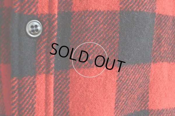 画像13: 1950s〜 MONTEREY SPORTWEAR マチ付きウールシャツ  表記16