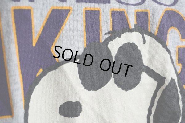 画像9: 1980s JOE COOL MINNESOTA VIKINGS NFL プリントスウェット　 実寸L-XL 