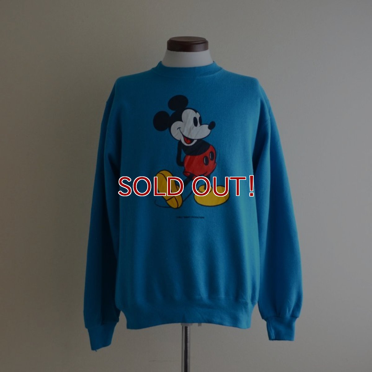 画像1: 1980s Mickey Mouse スウェット　 表記L  (1)