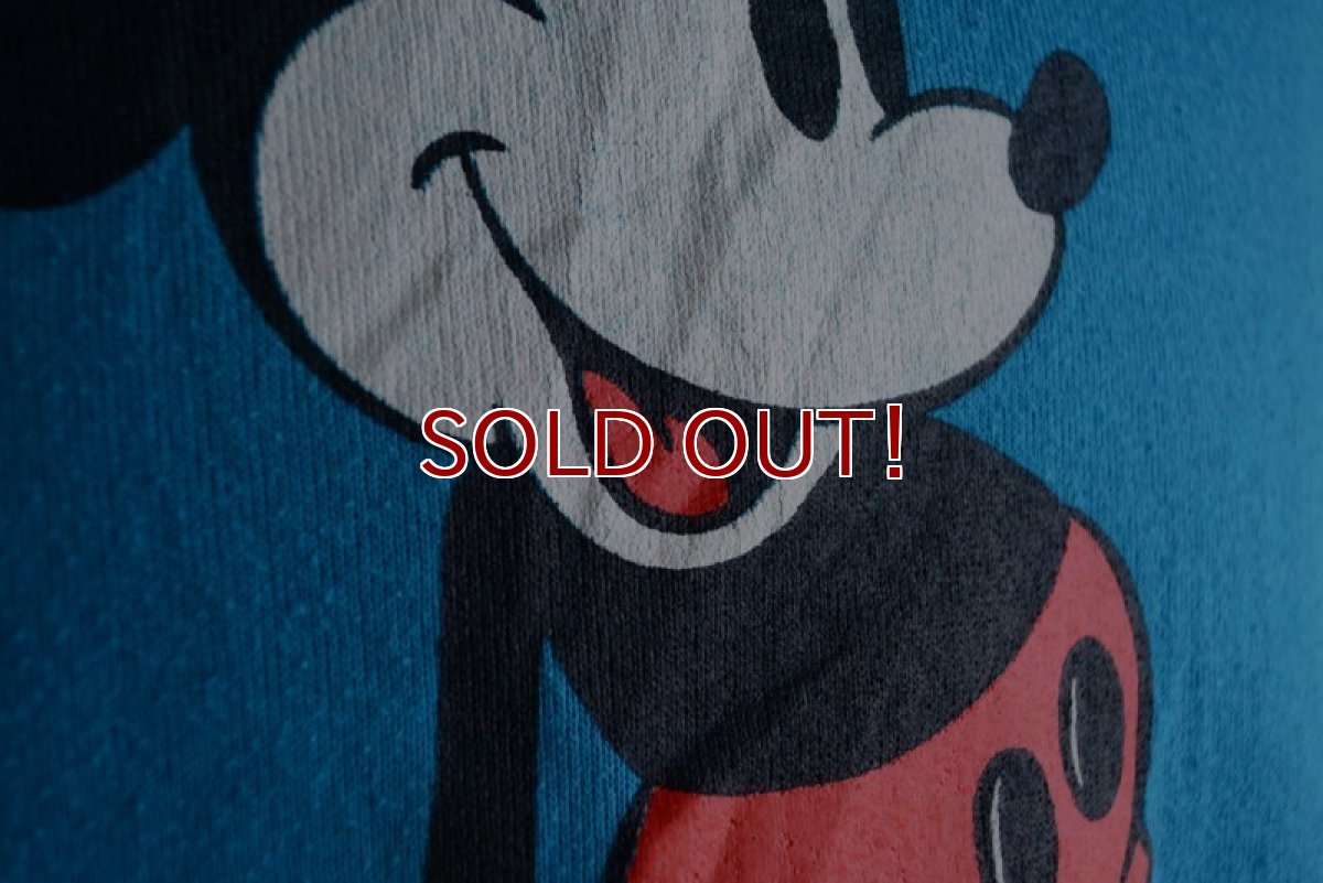 画像10: 1980s Mickey Mouse スウェット　 表記L  (10)