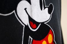 画像9: 1980s Mickey Mouse フロッキースウェット　 表記XL  (9)