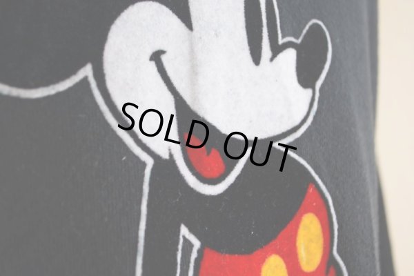 画像9: 1980s Mickey Mouse フロッキースウェット　 表記XL 