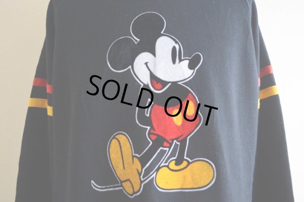 画像8: 1980s Mickey Mouse フロッキースウェット　 表記XL 