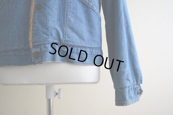 画像10: 1970s Wrangler デニムボアジャケット　 表記40 