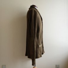 画像2: Polo Ralph Lauren ショールカラーカーディガン　 COTTON×LINEN　 表記XL  (2)