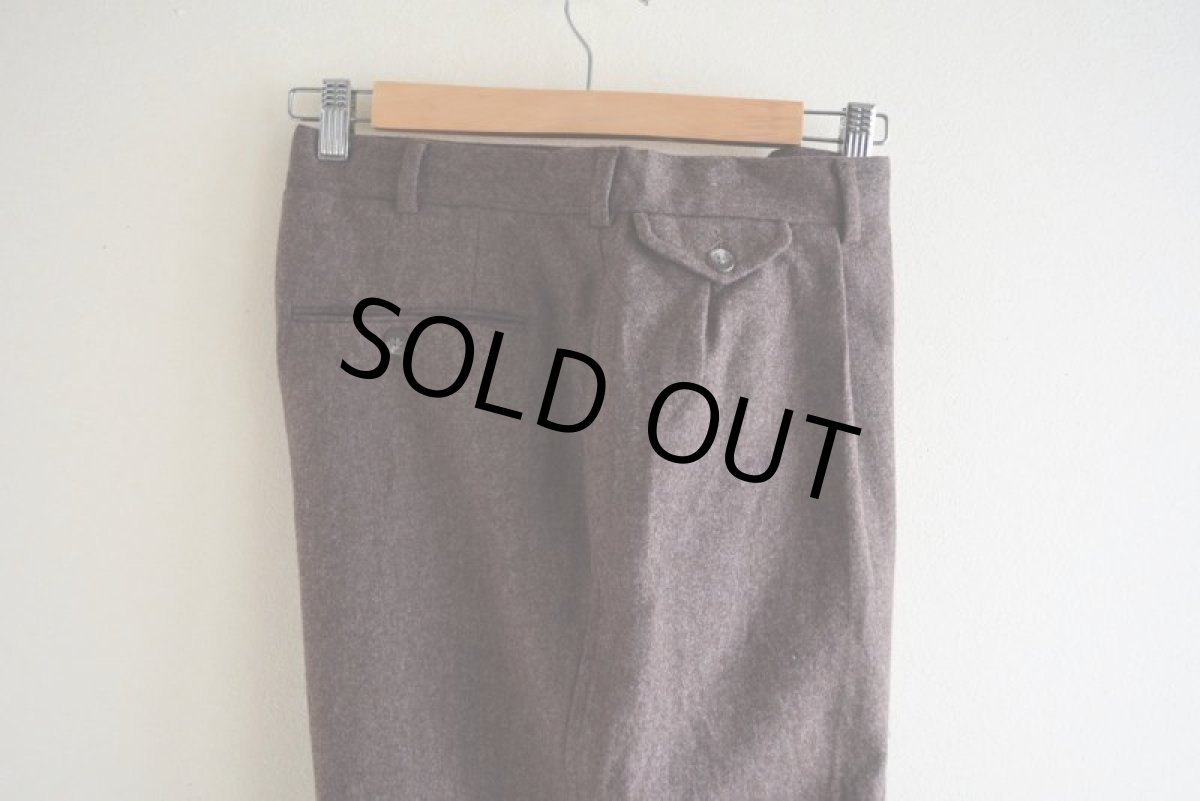 画像7: 1990s Polo by RalphLauren ツータックウールトラウザー　 MADE IN USA　 実寸W32  (7)