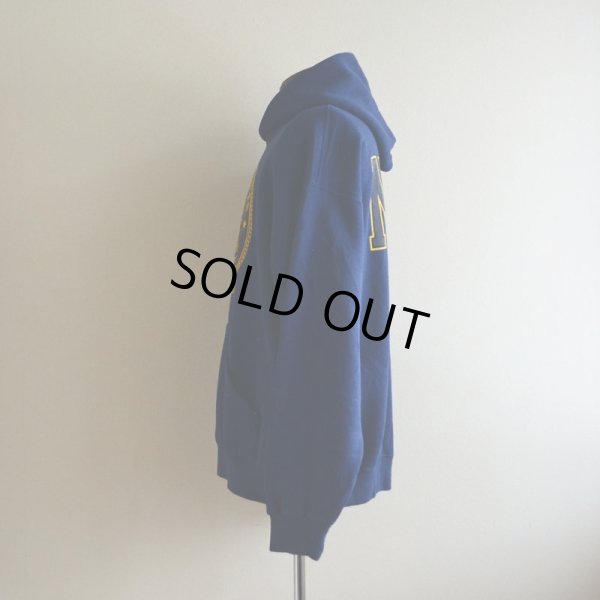 画像4: US.NAVY スウェットパーカー  MADE IN USA  表記L