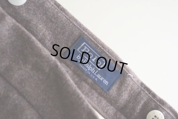 画像4: 1990s Polo by RalphLauren ツータックウールトラウザー  MADE IN USA  実寸W32