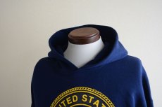 画像6: US.NAVY スウェットパーカー　 MADE IN USA　 表記L  (6)