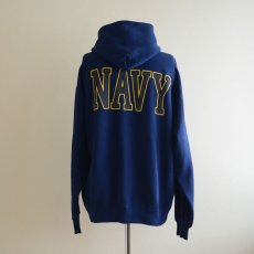 画像3: US.NAVY スウェットパーカー　 MADE IN USA　 表記L  (3)