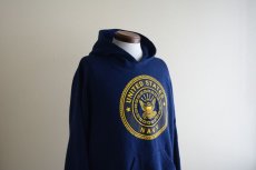 画像7: US.NAVY スウェットパーカー　 MADE IN USA　 表記L  (7)