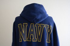 画像11: US.NAVY スウェットパーカー　 MADE IN USA　 表記L  (11)