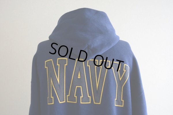 画像11: US.NAVY スウェットパーカー  MADE IN USA  表記L
