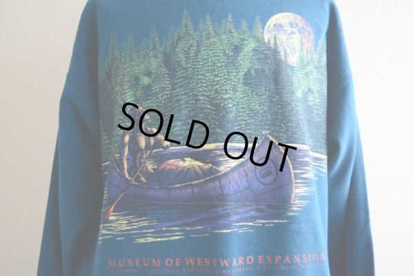 画像9: 1990s MUSEUM OF WESTWARD EXPANSION 両面プリントスウェット  MADE IN USA  表記L