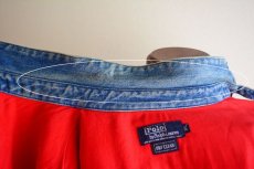 画像18: 1990s Polo by Ralph Lauren チンスト付きデニムジャケット　 MADE IN USA　 表記XL  (18)