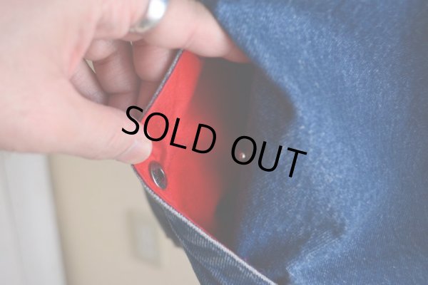 画像14: 1990s Polo by Ralph Lauren チンスト付きデニムジャケット  MADE IN USA  表記XL