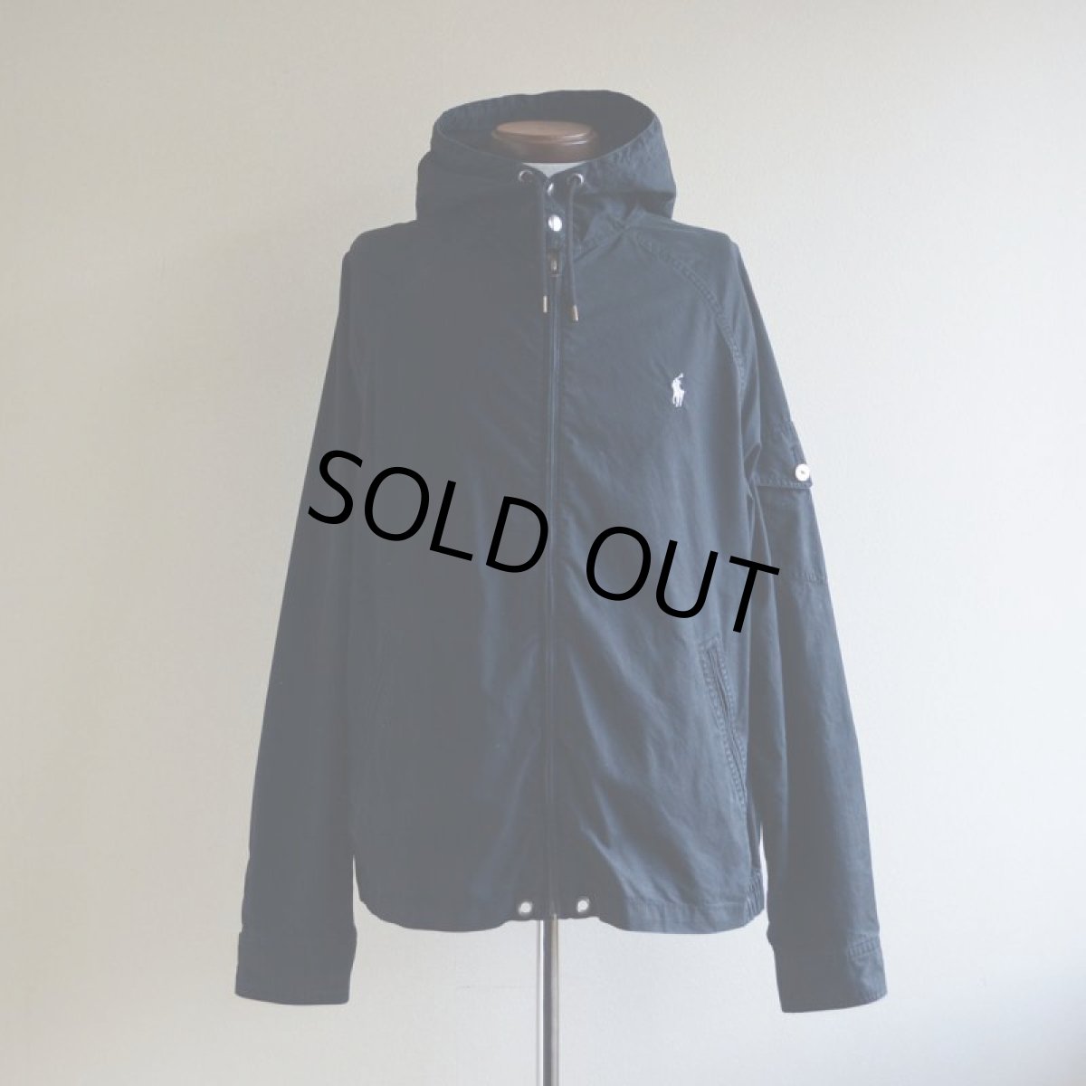 画像1: POLO RALPH LAUREN コットンパーカー　 表記L  (1)