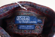 画像5: Polo by RalphLauren 総柄シャツ　 SILK×COTTON　 表記XL  (5)