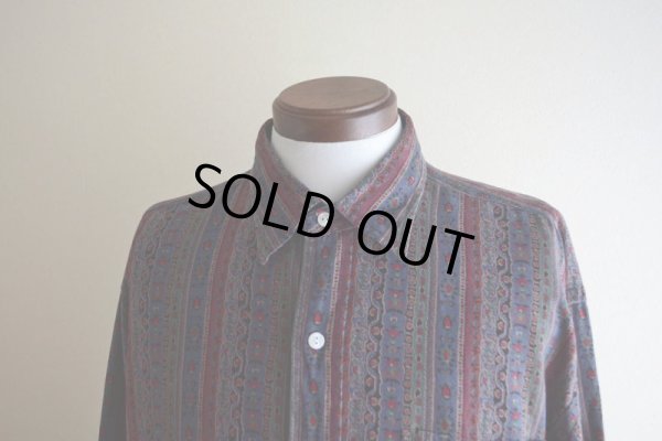 画像6: Polo by RalphLauren 総柄シャツ  SILK×COTTON  表記XL