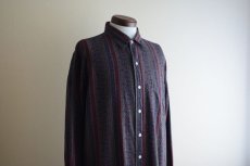 画像8: Polo by RalphLauren 総柄シャツ　 SILK×COTTON　 表記XL  (8)