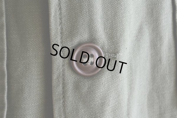 画像10: 1950s US.ARMY OG107 ユーティリティシャツ  1st初期  実寸S