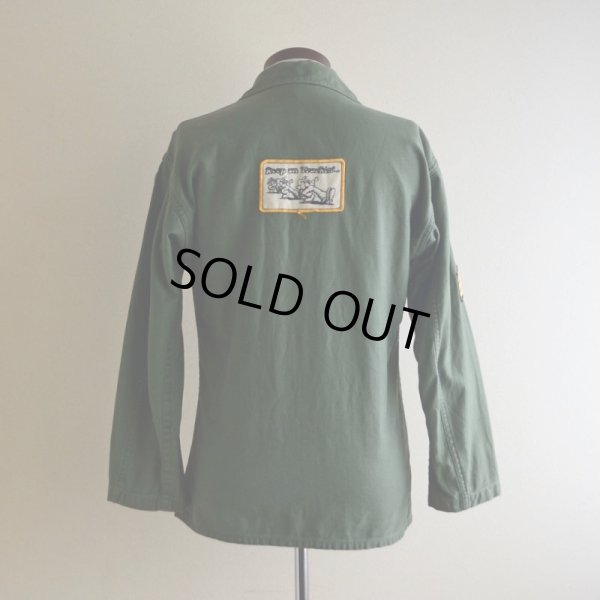 画像3: 1950s US.ARMY OG107 ユーティリティシャツ  1st初期  実寸S