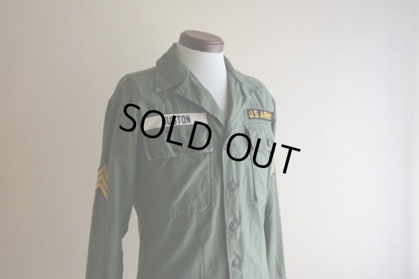 画像6: 1950s US.ARMY OG107 ユーティリティシャツ  1st初期  実寸S