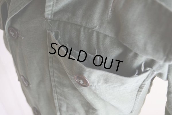 画像9: 1950s US.ARMY OG107 ユーティリティシャツ  1st初期  実寸S