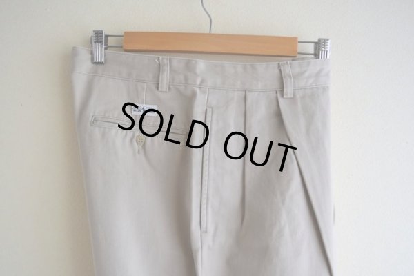 画像4: Polo RalphLauren ツータックチノトラウザー　 表記33×34 