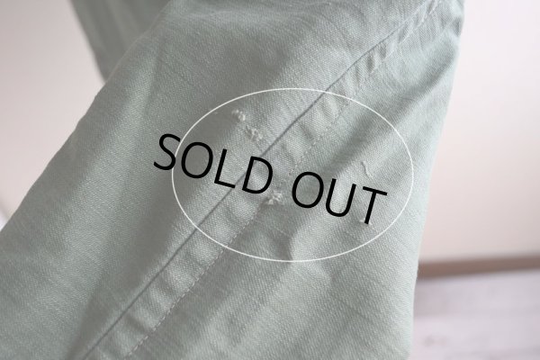 画像17: 1950s US.ARMY OG107 ユーティリティシャツ  1st初期  実寸S