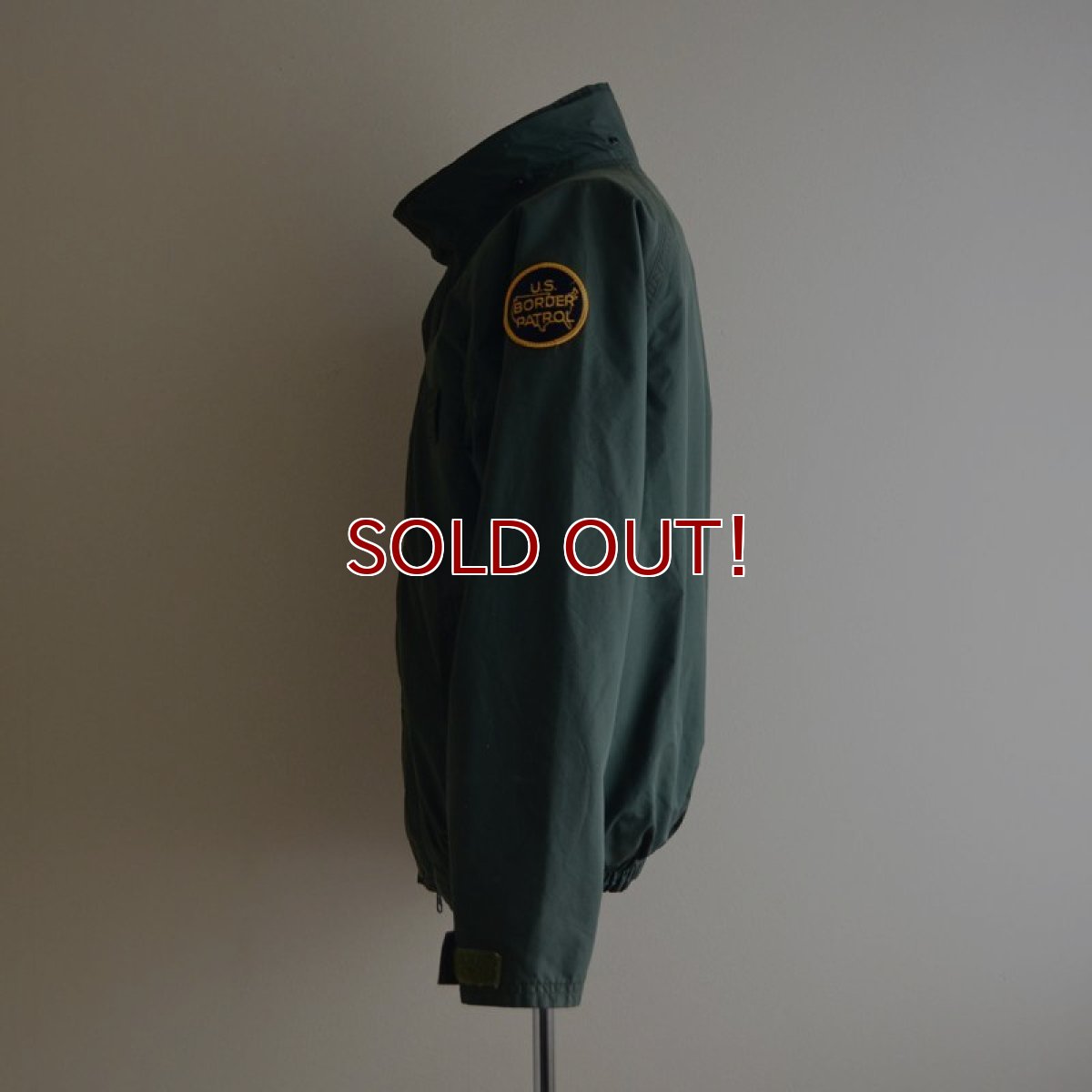 画像4: 1990s US.BORDER PATROL Gore-Tex ナイロンジャケット　 MADE IN USA　 表記M  (4)