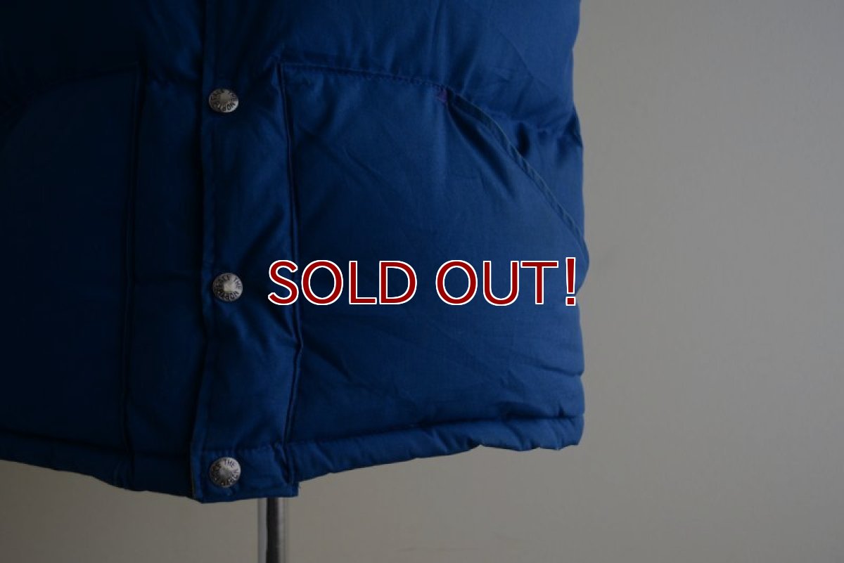 画像10: 1980s THE NORTH FACE 茶タグ ダウンベスト　 表記L  (10)