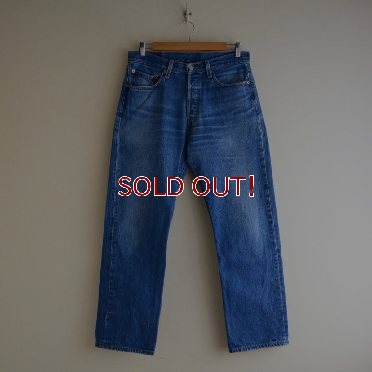 画像1: 2000s Levi's 501　 MADE IN MEXICO　 表記W34 L33  (1)