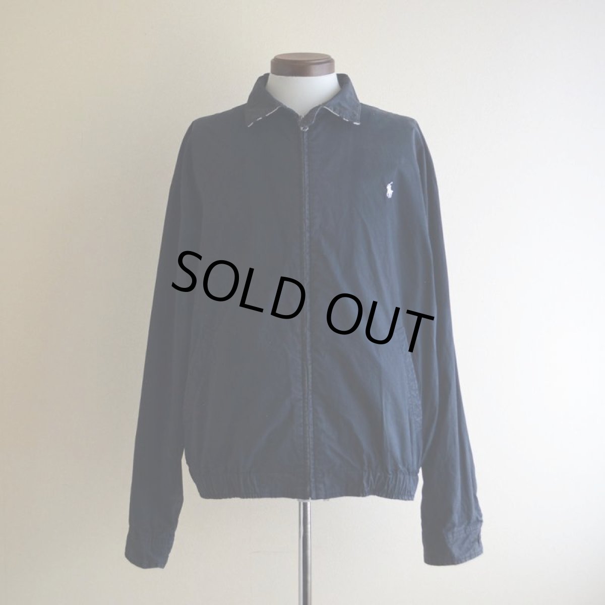 画像1: Polo by RalphLauren チンスト付きコットンジャケット　 表記L  (1)