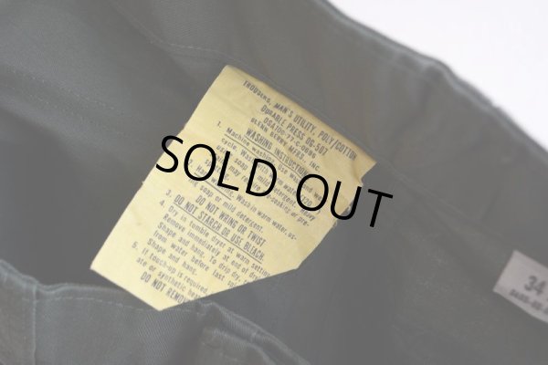 画像5: 1970s US.ARMY OG507 ベイカーパンツ  表記34×33