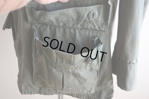 画像12: 1970s US.ARMY ジャングルファティーグジャケット　 4TH TYPE　 表記SMALL-LONG 